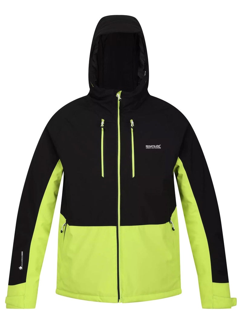 Regatta - Veste imperméable HIGHTON Noir Vert - Kiabi