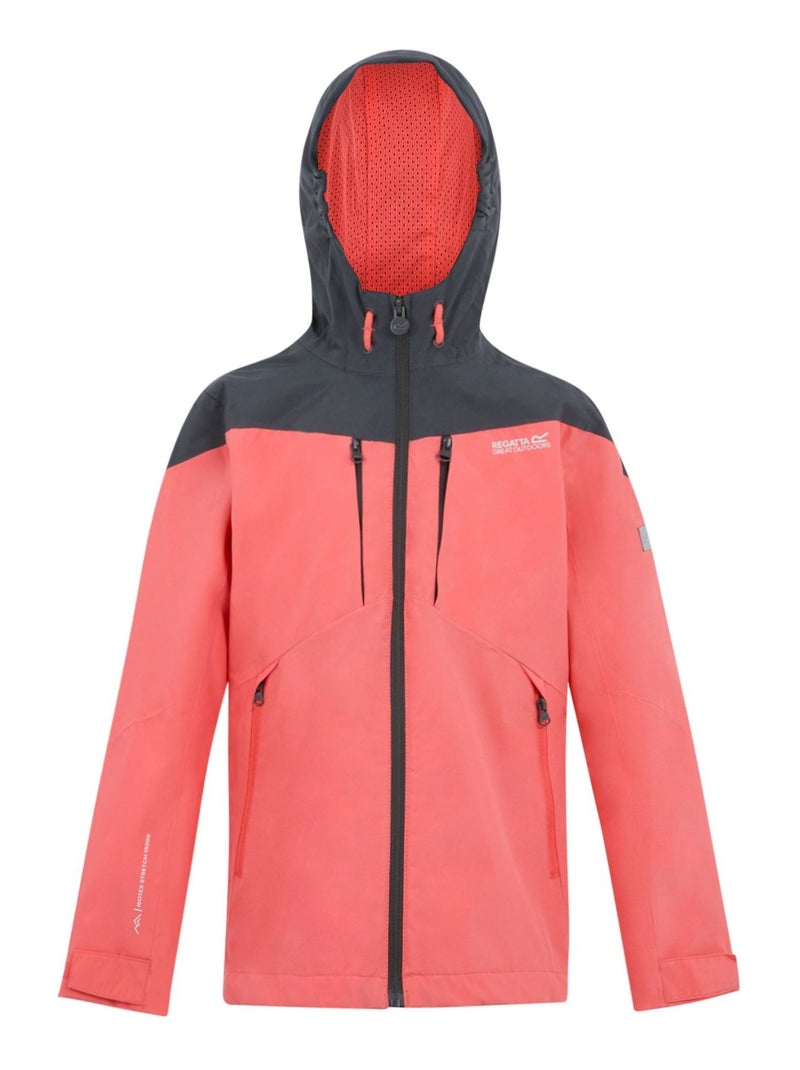 Regatta - Veste imperméable HIGHTON Rose saumon - Kiabi