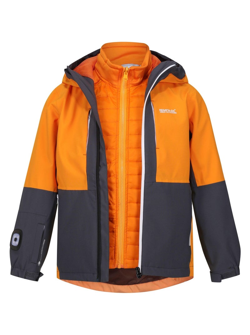 Regatta - Veste imperméable HYDRATE Gris Orange - Kiabi