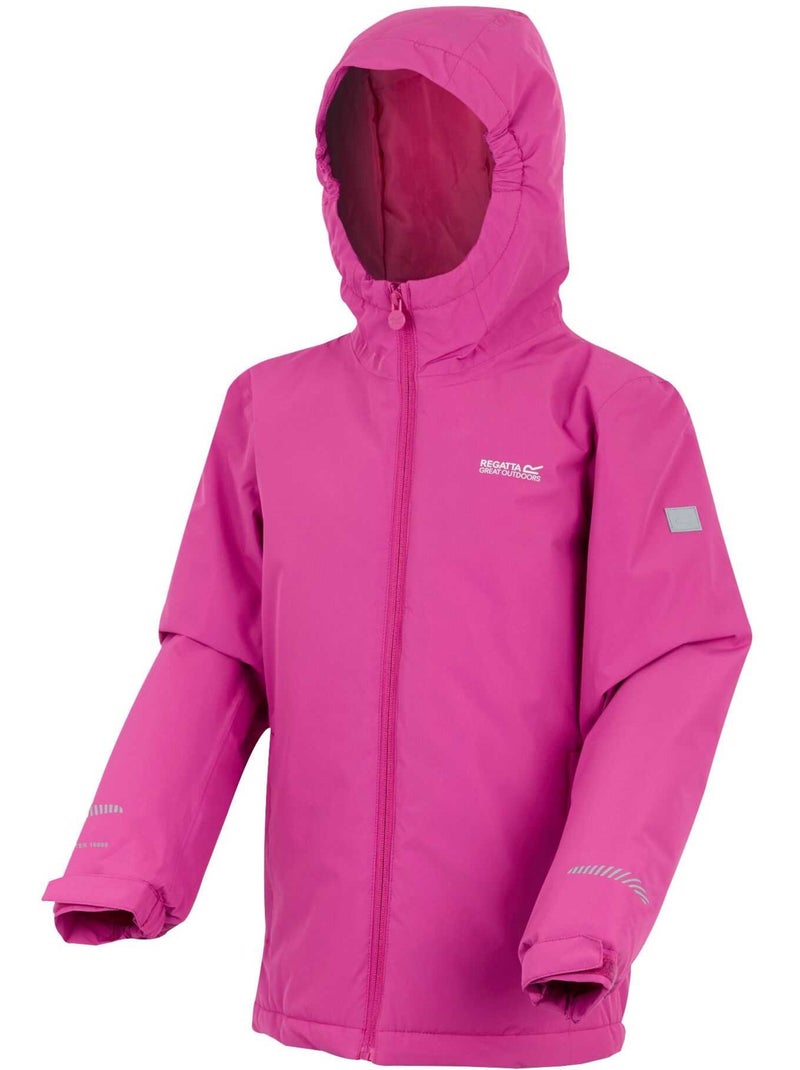 Regatta - Veste imperméable isolante à capuche HURDLE Rose - Kiabi