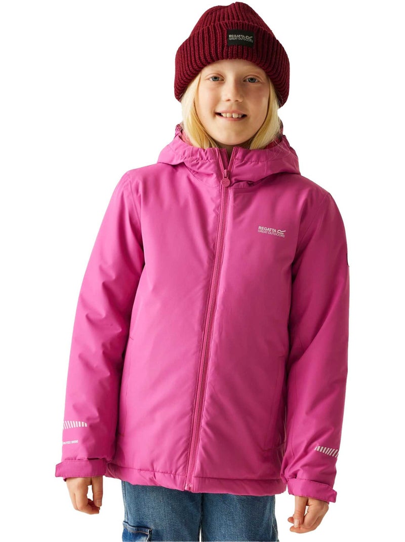 Regatta - Veste imperméable isolante à capuche HURDLE Rose - Kiabi