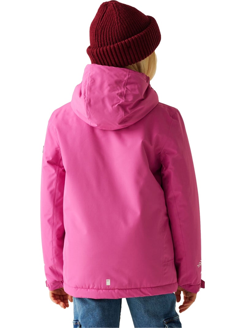 Regatta - Veste imperméable isolante à capuche HURDLE Rose - Kiabi