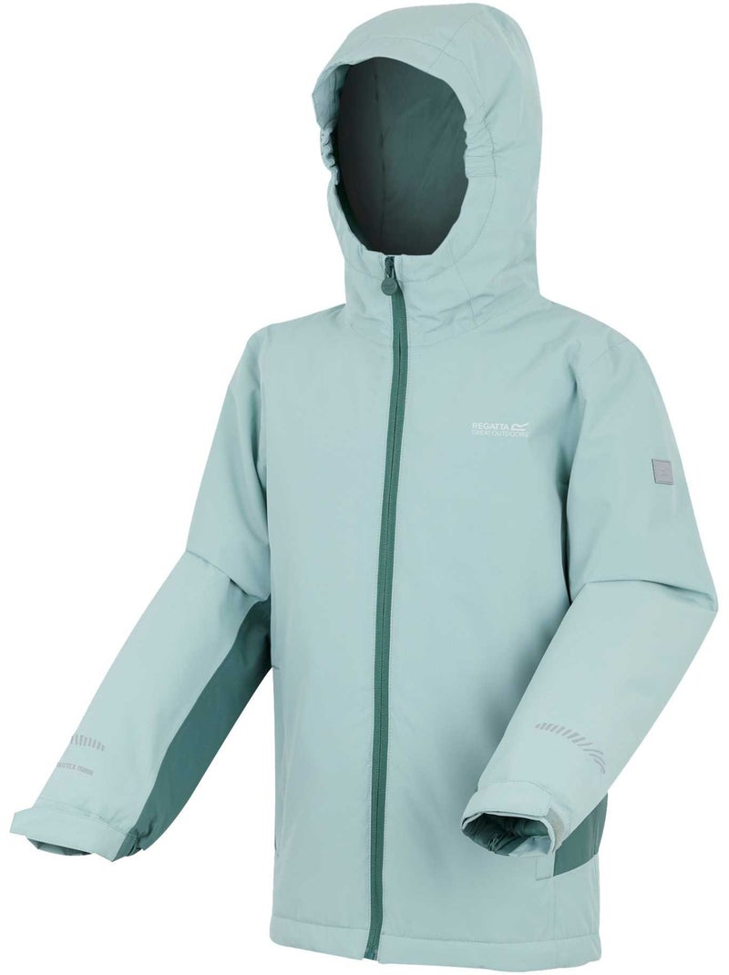 Regatta - Veste imperméable isolante à capuche HURDLE Vert pastel - Kiabi