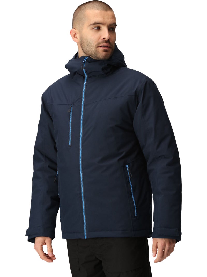 Regatta - Veste imperméable isolante à capuche NAVIGATE Bleu Bleu marine - Kiabi