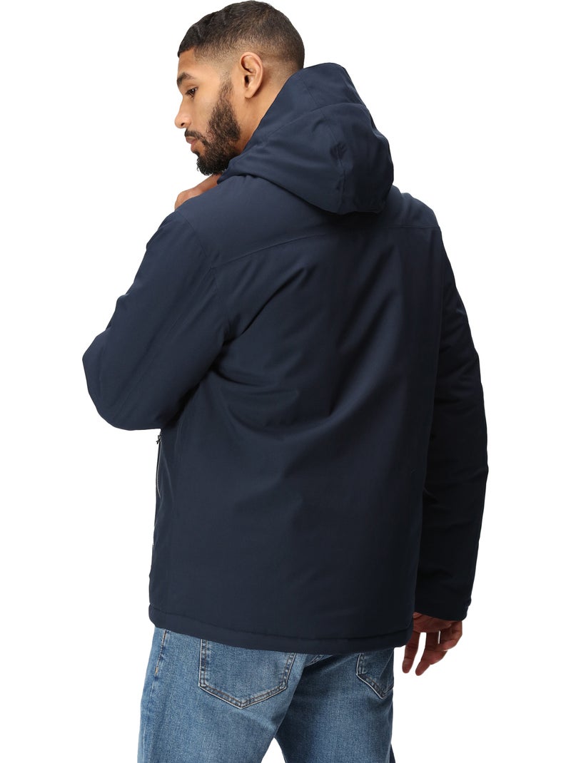 Regatta - Veste imperméable isolante à capuche NAVIGATE Bleu marine - Kiabi