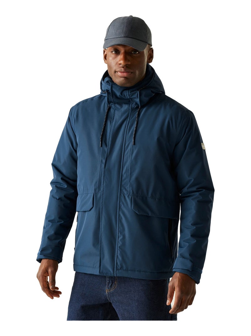 Regatta - Veste imperméable isolante à capuche STERLINGS Bleu Bleu - Kiabi