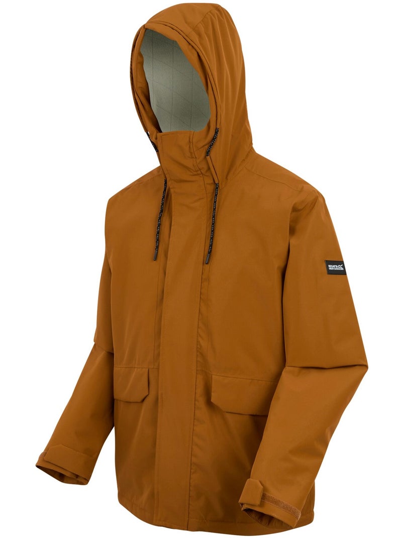 Regatta - Veste imperméable isolante à capuche STERLINGS Marron clair - Kiabi
