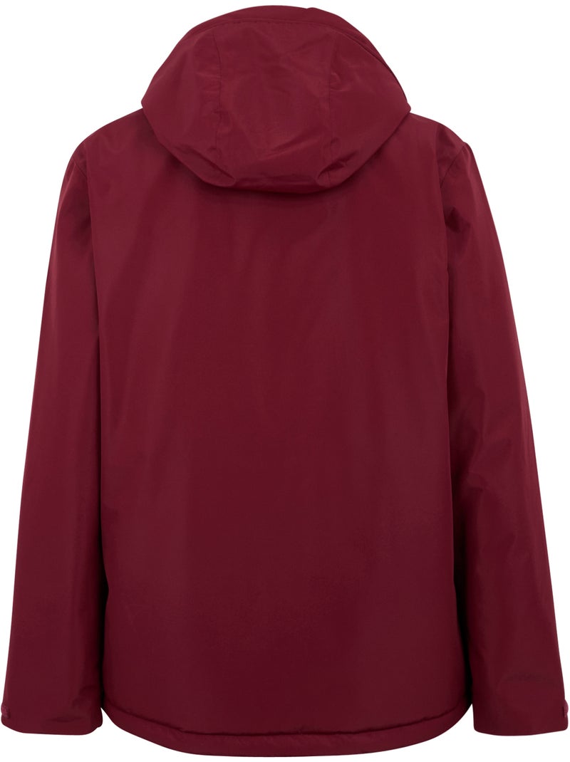 Regatta - Veste imperméable isolante à capuche STERLINGS Rouge bordeaux - Kiabi