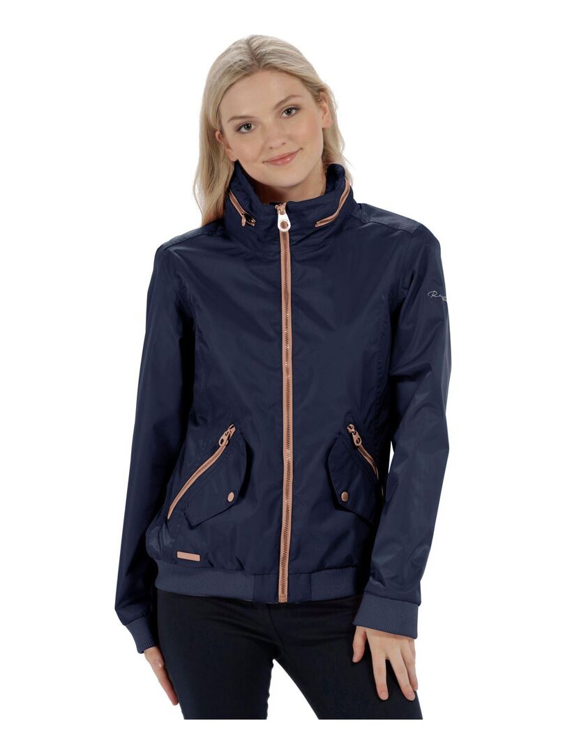 Veste Imperméable Légère Femme GAATRA Ithaca Navy - Taille L, Bleu, Neuve Avec étiquettes