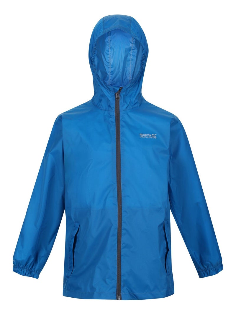 Veste technique junior imperméable Pack-It III - vert