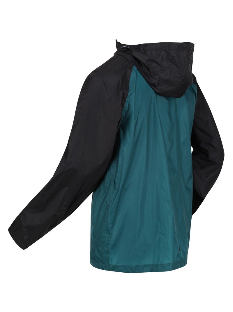 Regatta - Veste imperméable PACK IT PRO Noir Vert - Kiabi