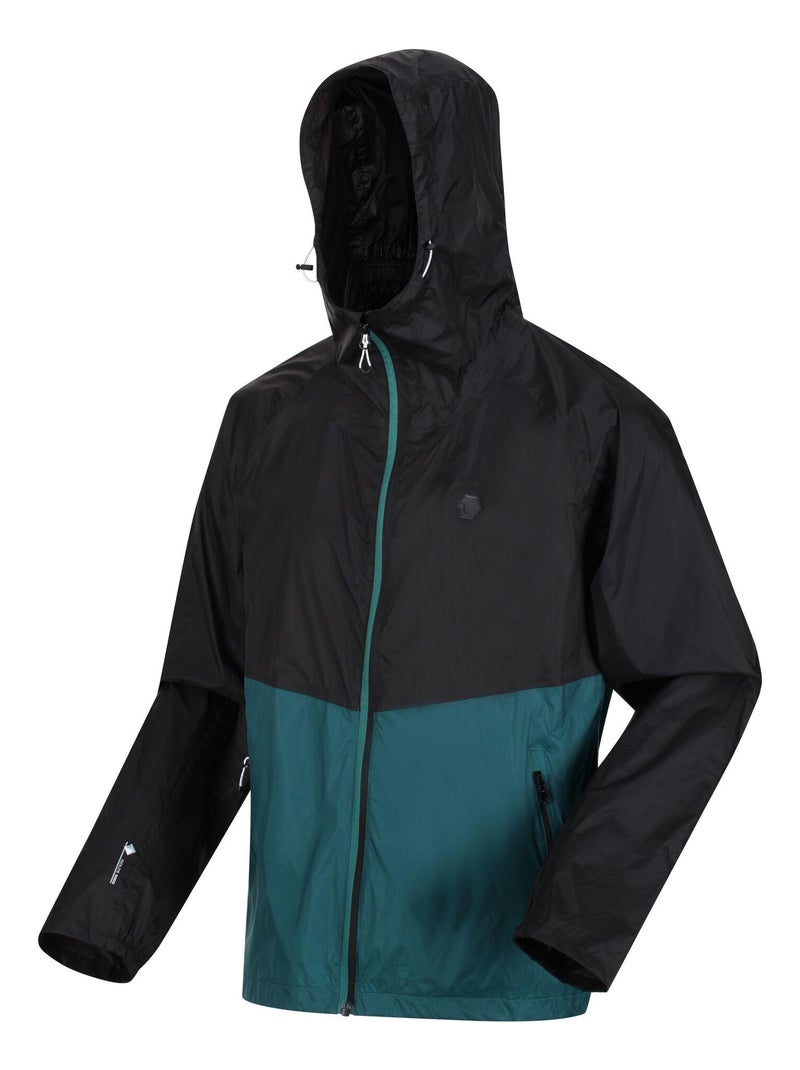Regatta - Veste imperméable PACK IT PRO Noir Vert - Kiabi