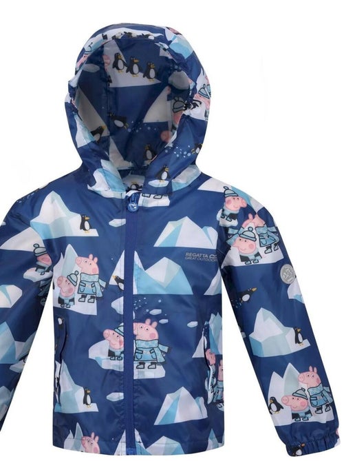 Regatta - Veste imperméable PENGUIN (George Pig, Peppa Pig) - Kiabi Regatta - Veste imperméable PENGUIN (George Pig, Peppa Pig) - Kiabi
