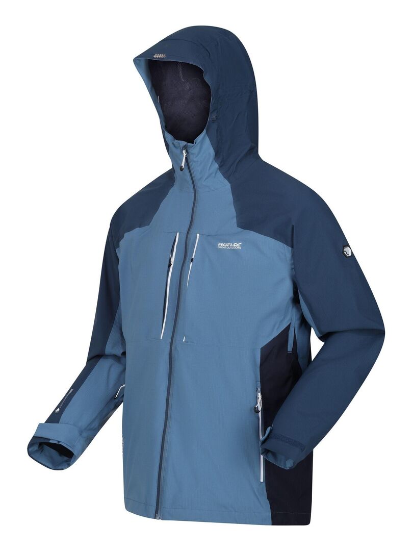 Manteau Imperméable Regatta IsoTex - Bleu/Noir - Taille XL Homme - Occasion