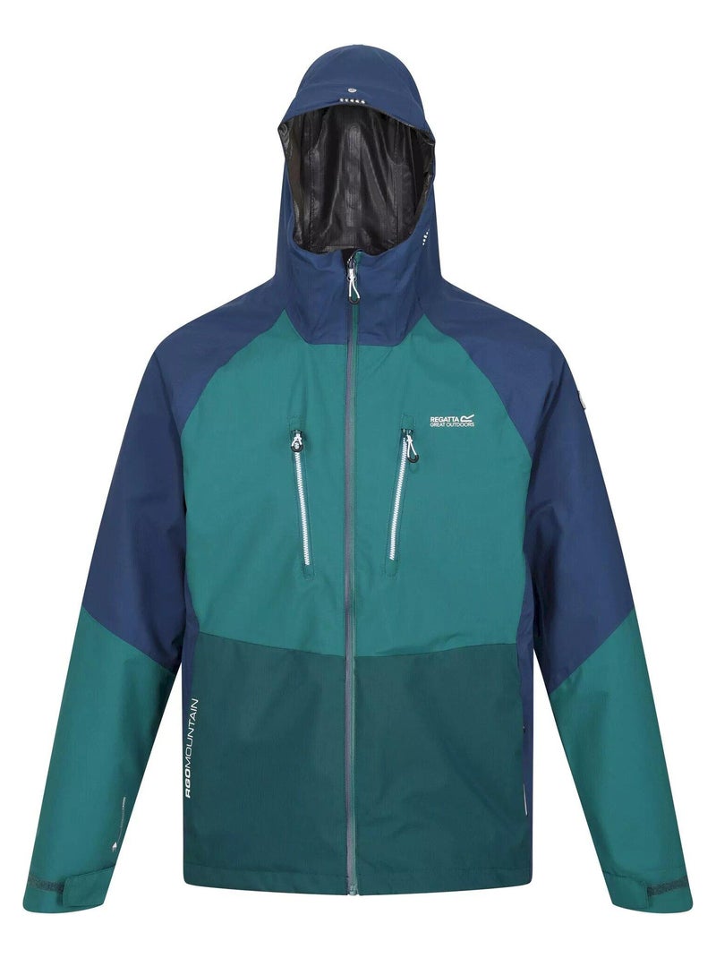 Regatta - Veste imperméable SACRAMENTO Bleu Vert - Kiabi