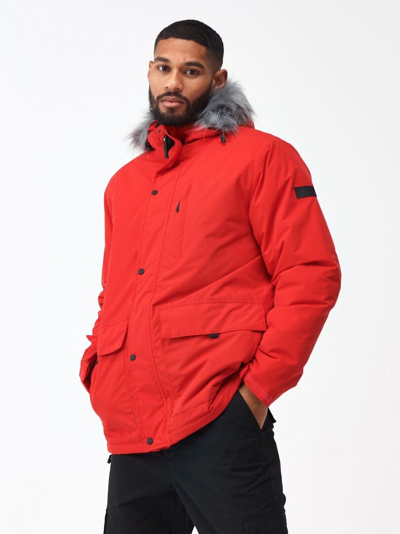 Regatta - Sweat à capuche MAELYS - Blanc Rouge - - 17.32