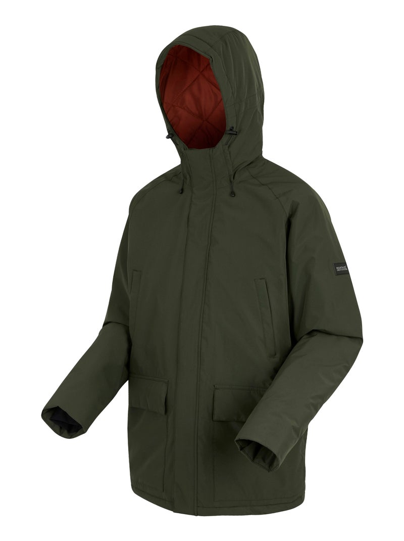 Regatta - Veste imperméable SAVON Kaki foncé - Kiabi