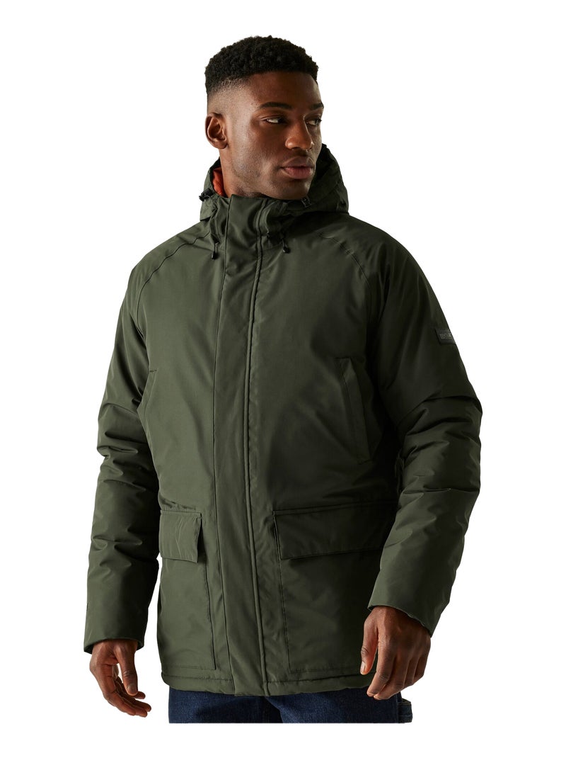 Regatta - Veste imperméable SAVON Kaki foncé - Kiabi