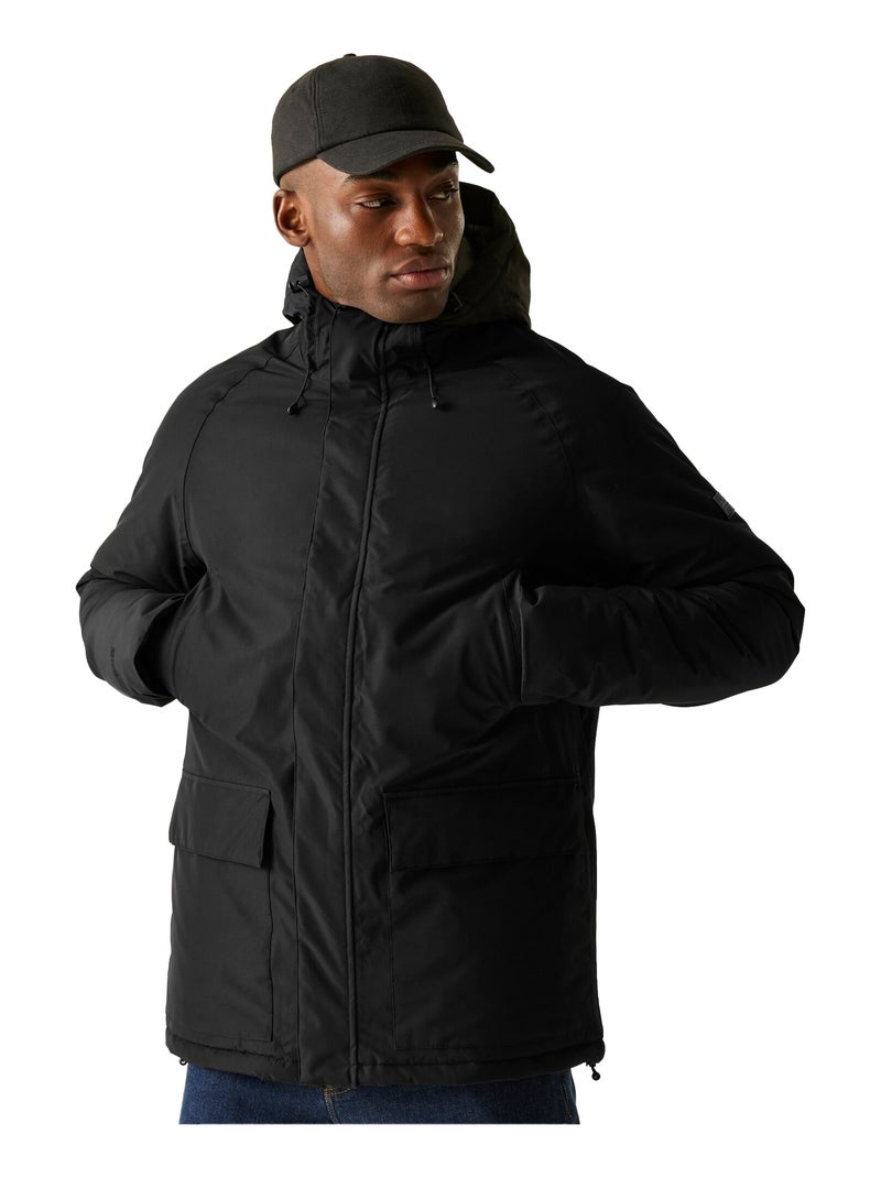 Regatta - Veste imperméable SAVON Noir Gris Noir - Kiabi