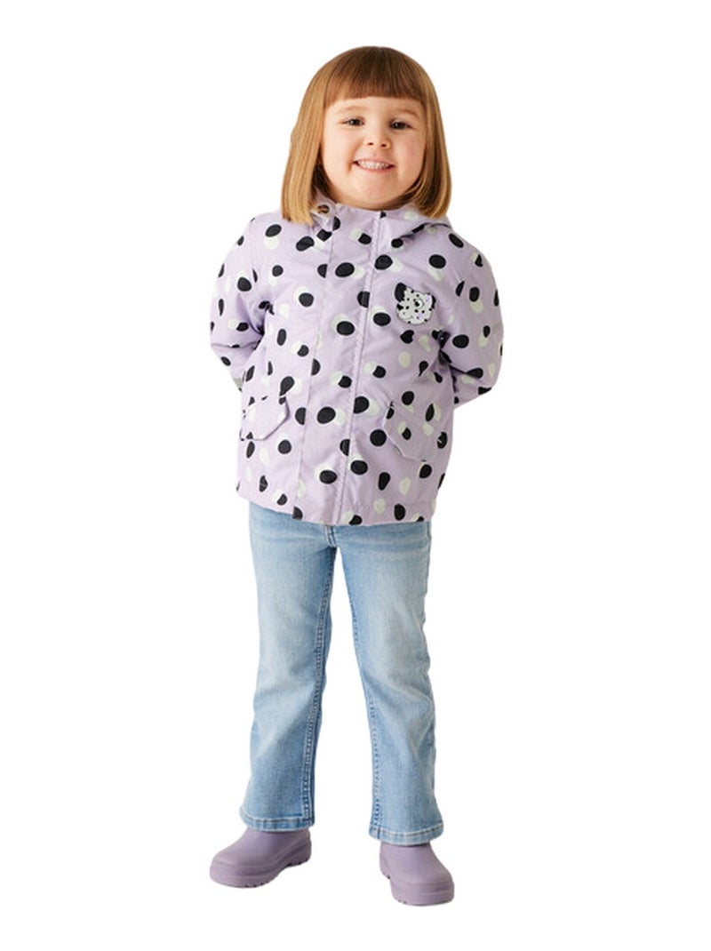 Regatta - Veste imperméable SHYLA THE LEOPARD Violet - Kiabi