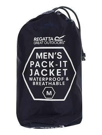 Regatta - Veste imperméable unie à capuche PACK IT