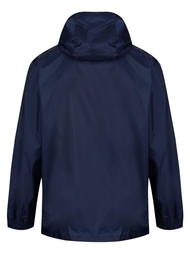Regatta - Veste imperméable unie à capuche PACK IT Bleu marine - Kiabi