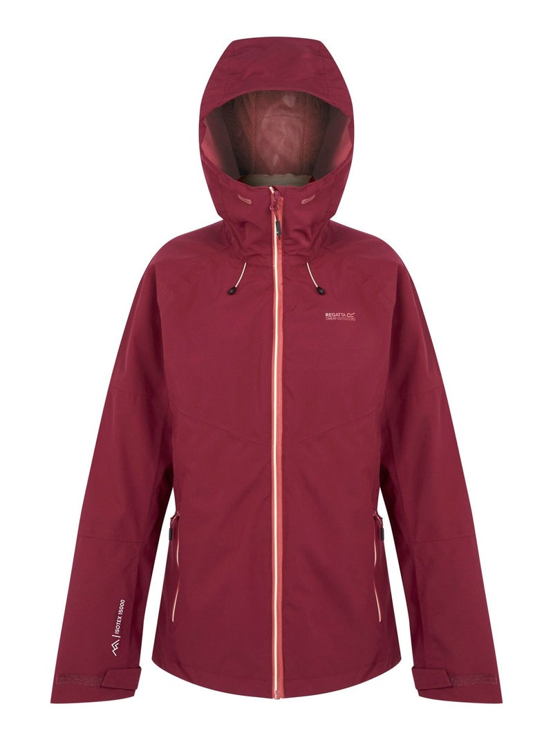 Regatta - Veste imperméable WENTWOOD Rouge foncé - Kiabi