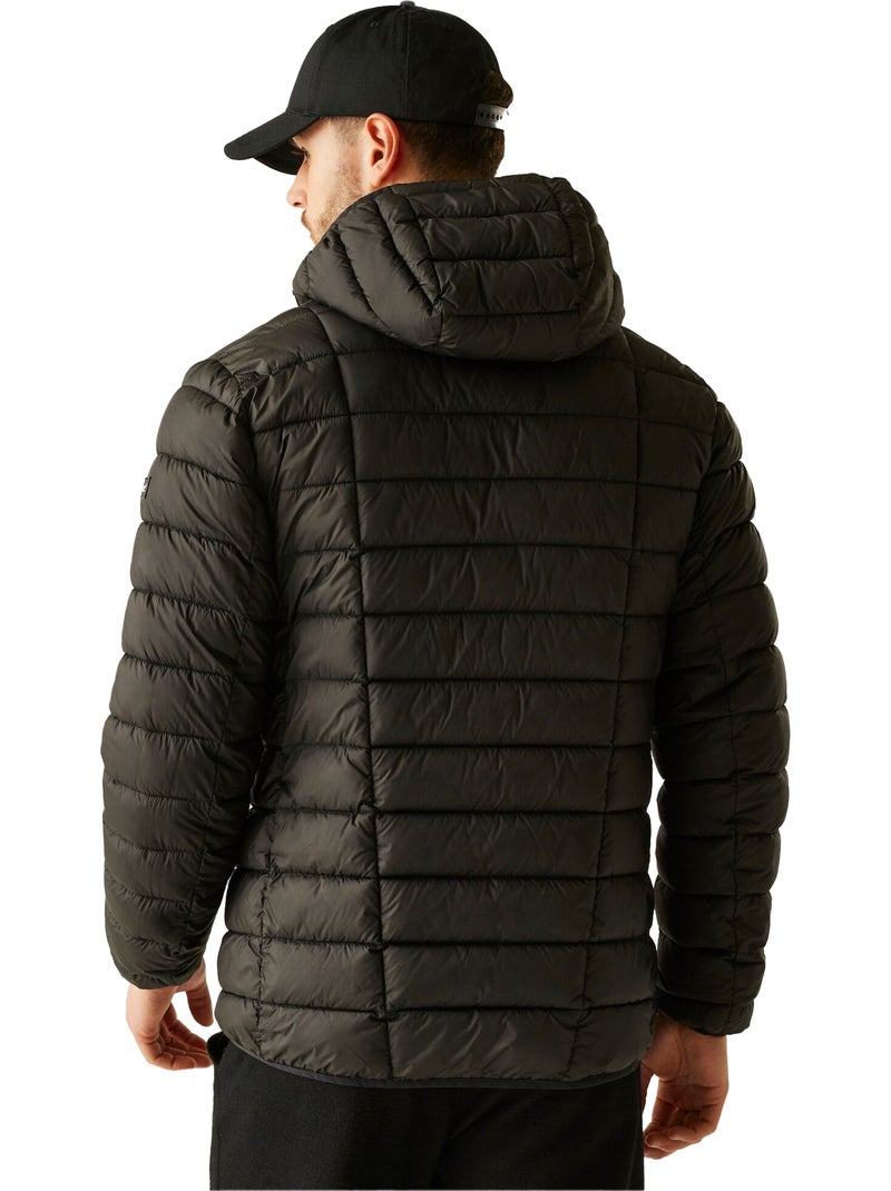 Regatta - Veste matelassée à capuche ASPER Noir - Kiabi