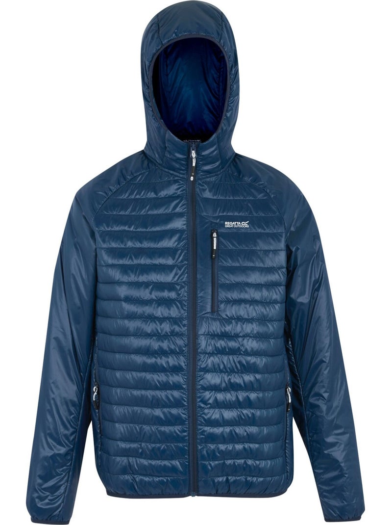 Regatta - Veste matelassée à capuche ROWAK Bleu nuit - Kiabi