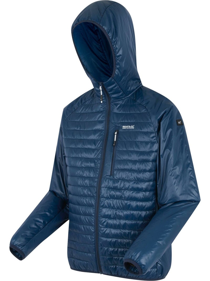 Regatta - Veste matelassée à capuche ROWAK Bleu nuit - Kiabi