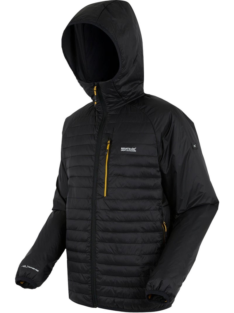 Regatta - Veste matelassée à capuche ROWAK Noir - Kiabi