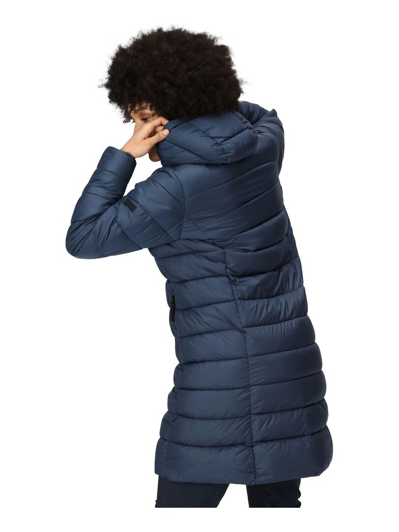 Veste Matelassée à Capuche Regatta Bleue Taille 16 Femme - Occasion Bon état