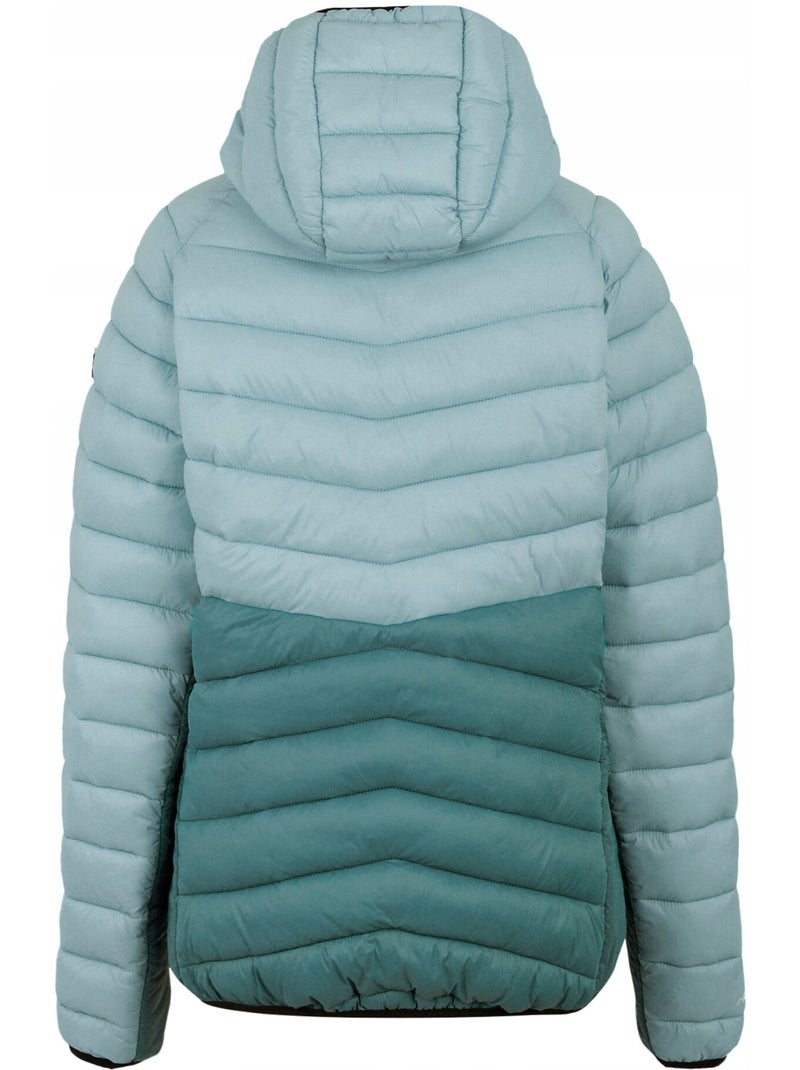 Regatta - Veste matelassée bicolore à capuche DALENT Vert pastel - Kiabi