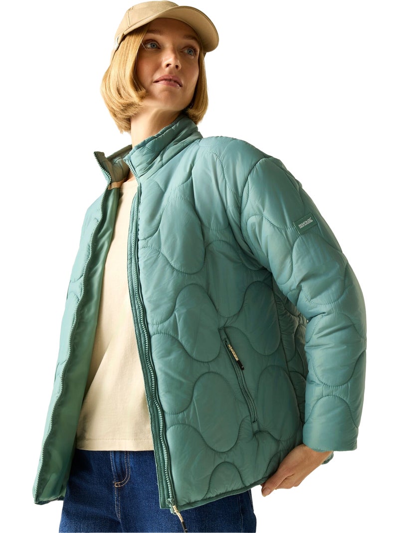 Regatta - Veste matelassée CARLOTTE Bleu turquoise - Kiabi