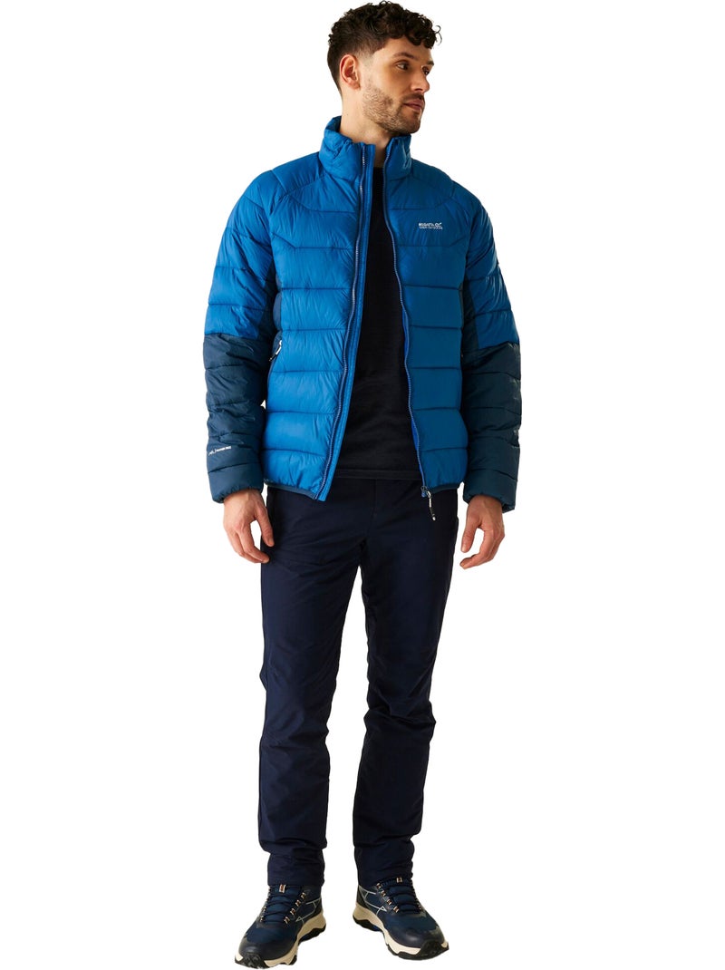 Regatta - Veste matelassée DALENT Bleu marine/Orange fluo - Kiabi