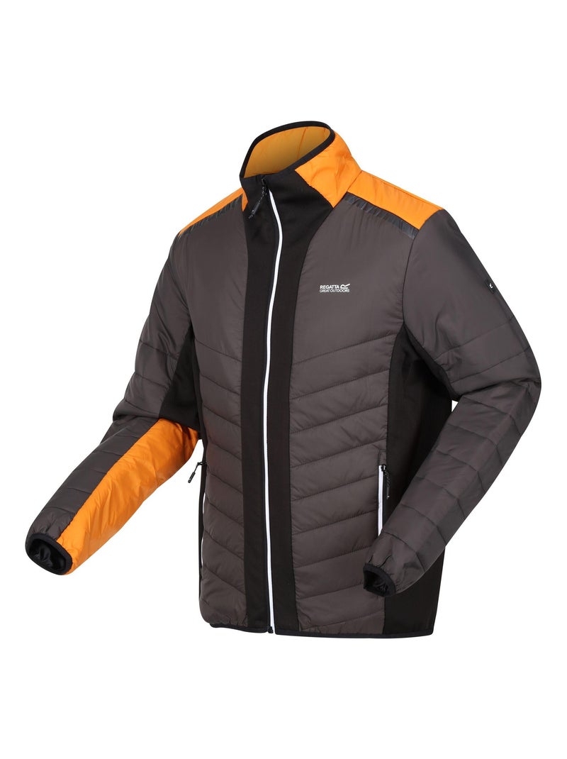 Regatta - Veste matelassée HALTON Gris Orange - Kiabi