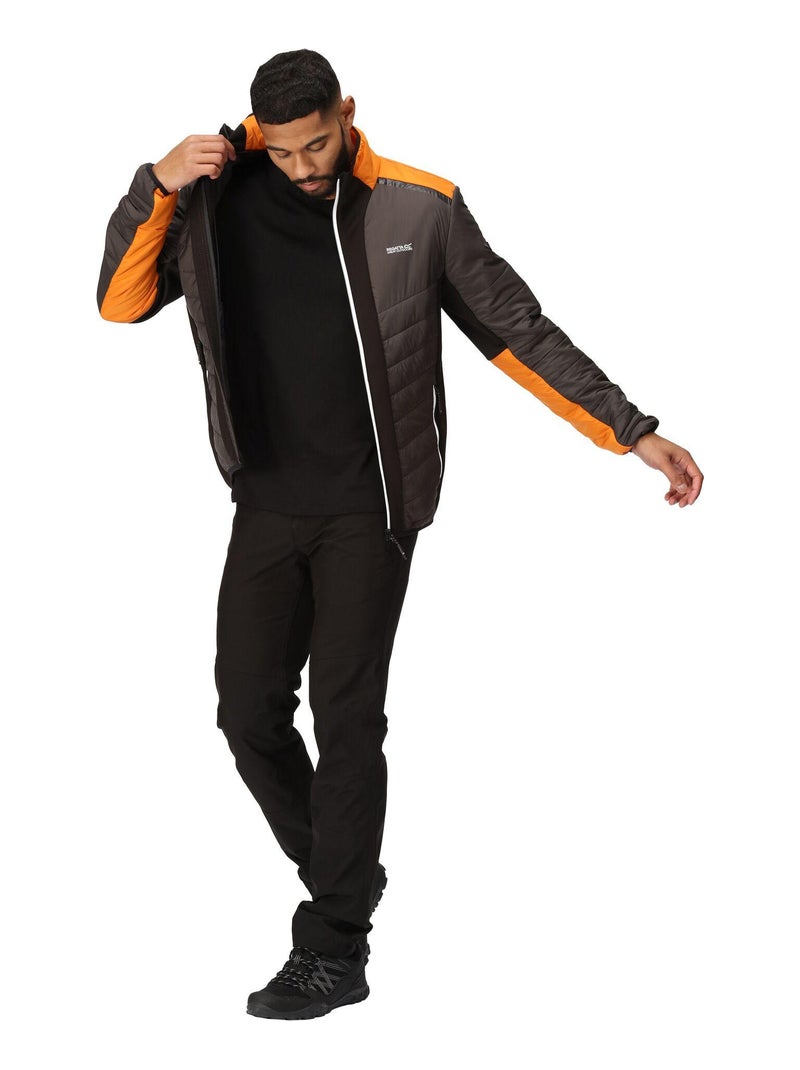 Regatta - Veste matelassée HALTON Gris Orange - Kiabi