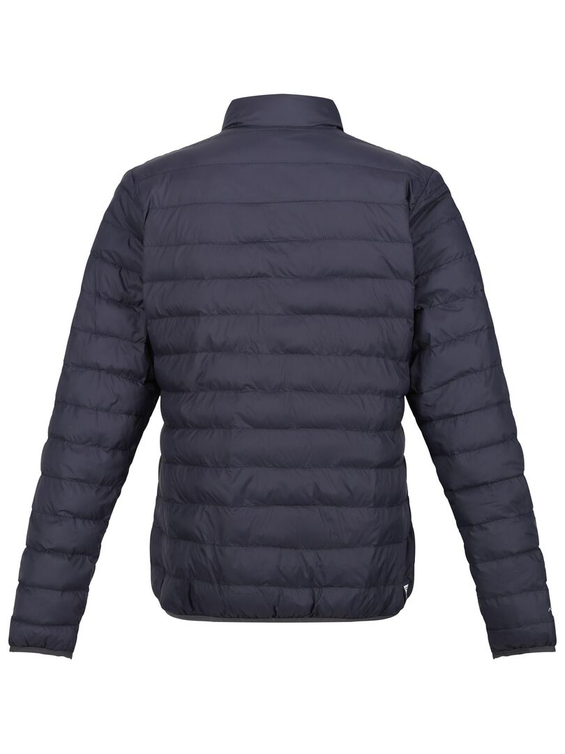 Veste Matelassée Topman - Gris Bleu - Taille S (Poitrine 38) - Coton Mélangé - Occasion Très Bon État