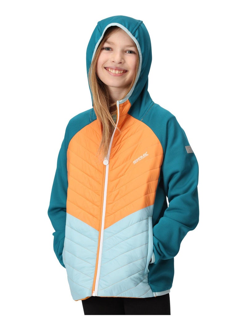 Regatta - Veste matelassée KIELDER HYBRID Bleu Orange - Kiabi
