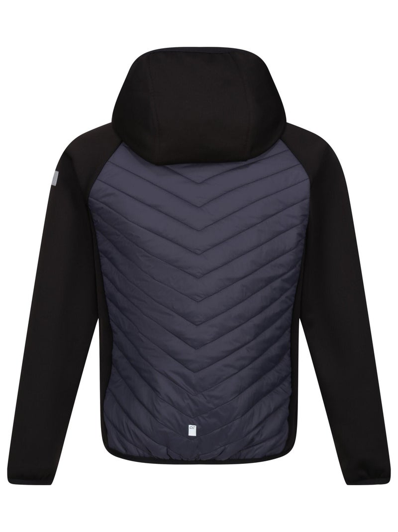 Regatta - Veste matelassée KIELDER HYBRID Noir Gris - Kiabi