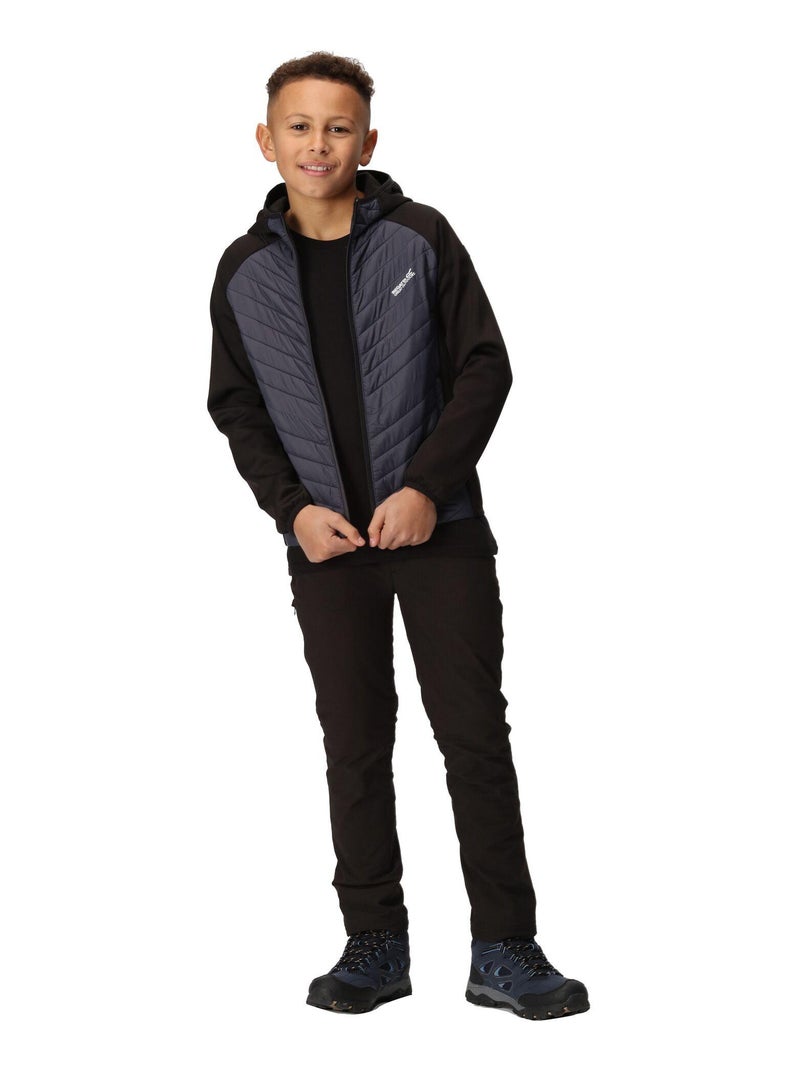 Regatta - Veste matelassée KIELDER HYBRID Noir Gris - Kiabi