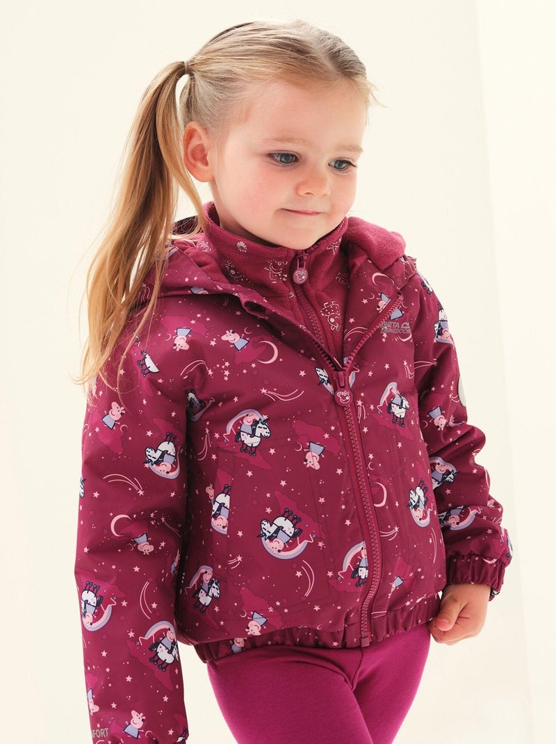 Regatta - Veste matelassée MUDDY PUDDLE Rose framboise - Kiabi