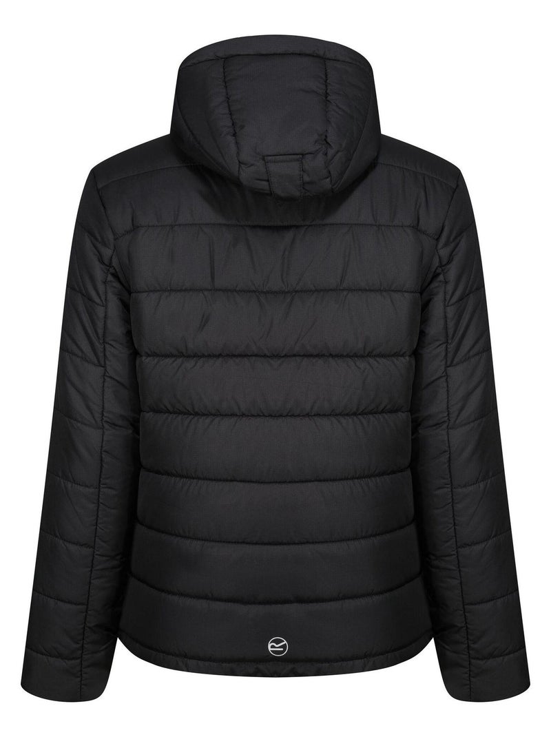 Regatta - Veste matelassée NAVIGATE Noir Rouge - Kiabi
