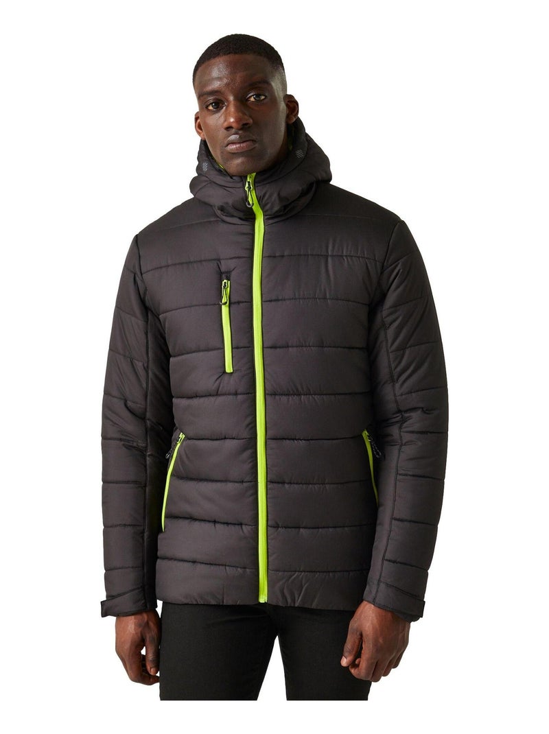 Regatta - Veste matelassée NAVIGATE Noir Vert - Kiabi