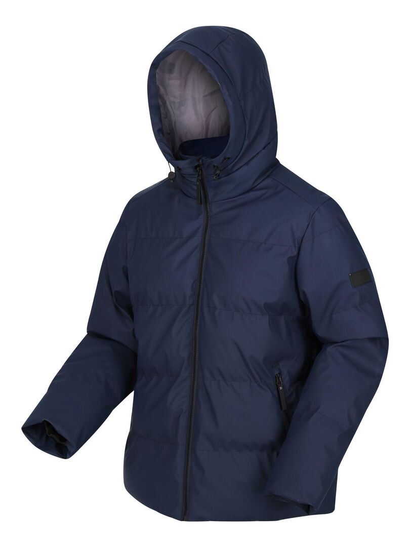 Veste Matelassée Regatta Bleue Avec Capuche - Taille 16 - Bon état (petit Accroc)