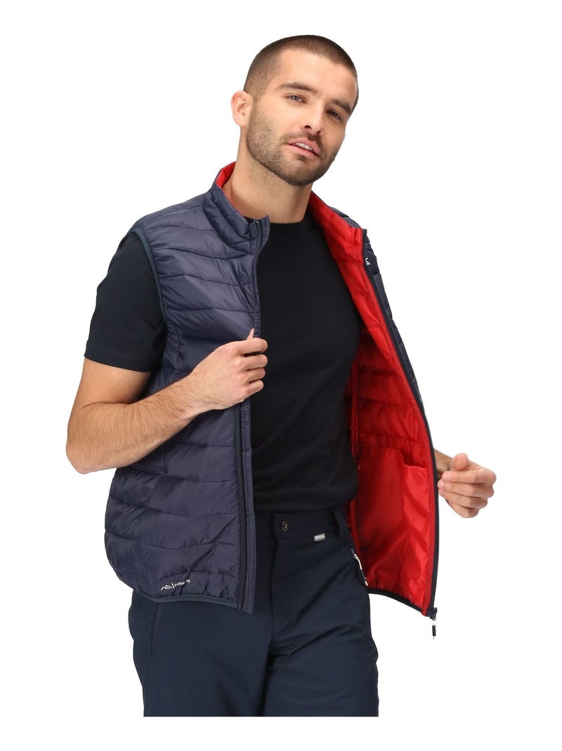 Regatta - Veste matelassée sans manches MARIZION Bleu Rouge - Kiabi