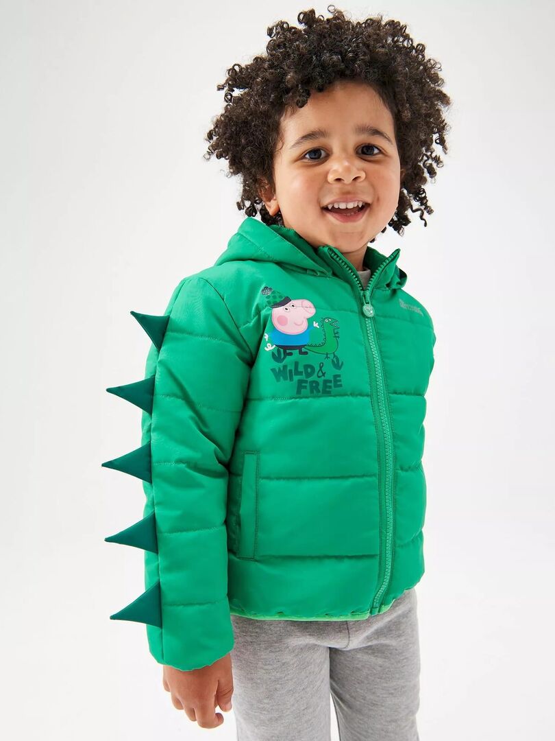 Veste Matelassée Regatta Garçon 9-10 Ans - Multicolore - Capuche