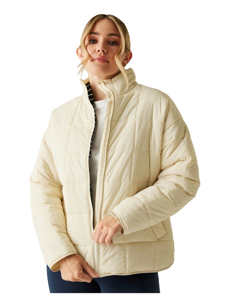 Regatta - Veste motif/style matelassé COURCELLE Blanc cassé - Kiabi