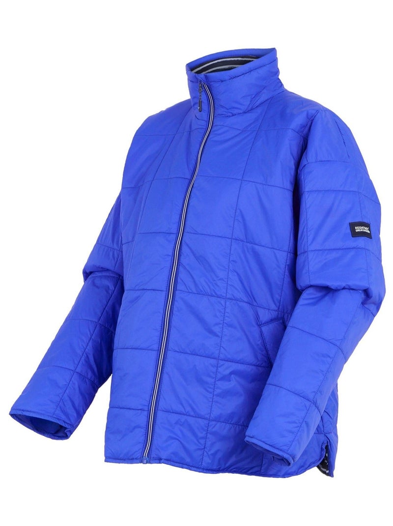 Regatta - Veste motif/style matelassé COURCELLE Bleu électrique - Kiabi