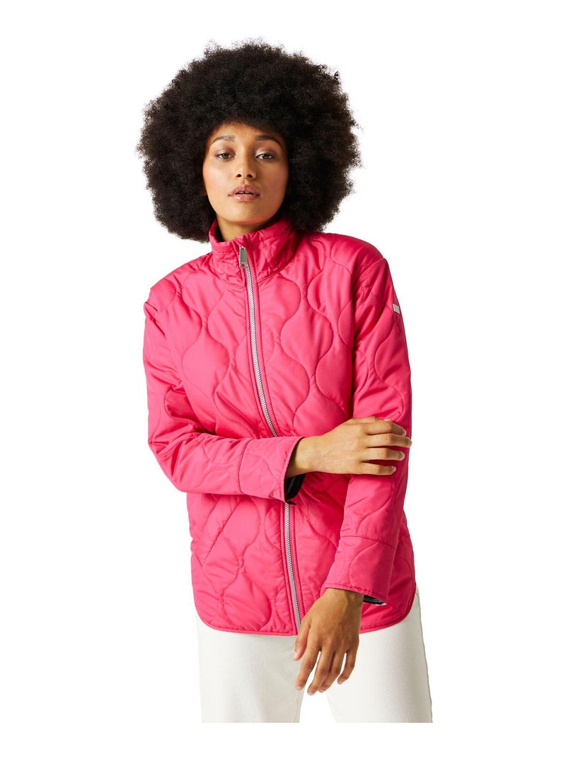 Regatta - Veste motif/style matelassé COURCELLE Rose clair - Kiabi